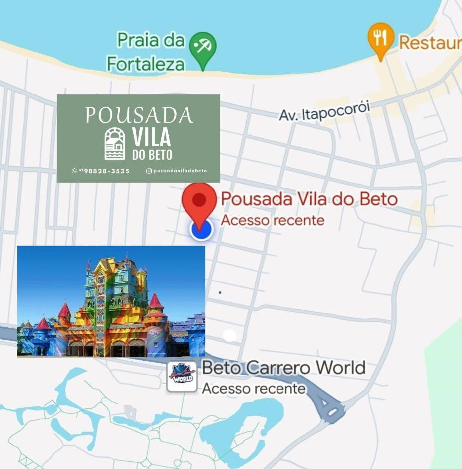 Pousada Vila Do Beto Penha  Exterior photo